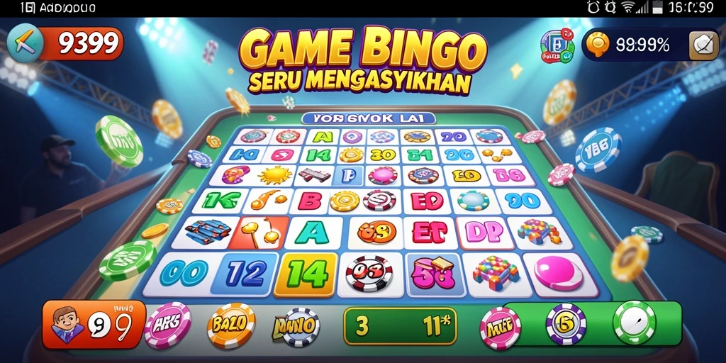 Tangkapan layar gameplay Bingo 9399 yang memukau.