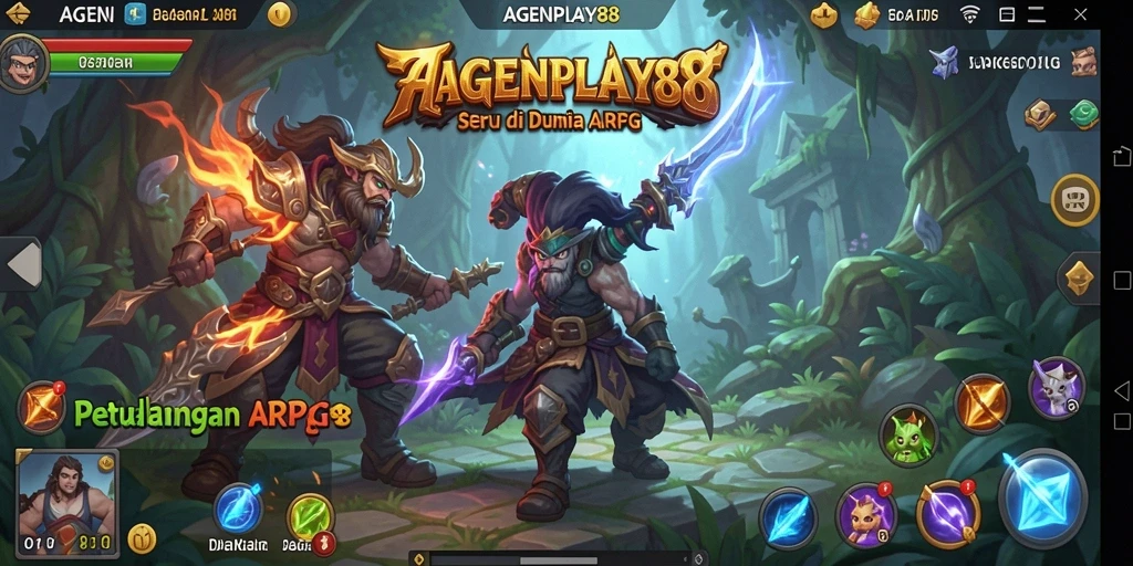 Gameplay seru dalam AGENPLAY88 di dunia ARPG.