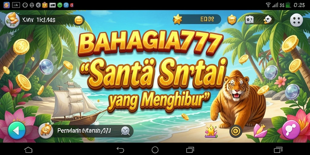 Tampilan permainan BAHAGIA777 yang menarik dan menyenangkan