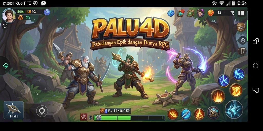 Tampilan menarik dari gameplay PALU4D yang penuh aksi.