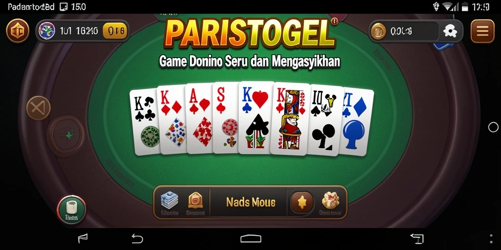 Tampilan gameplay seru dalam PARISTOGEL yang menggembirakan.